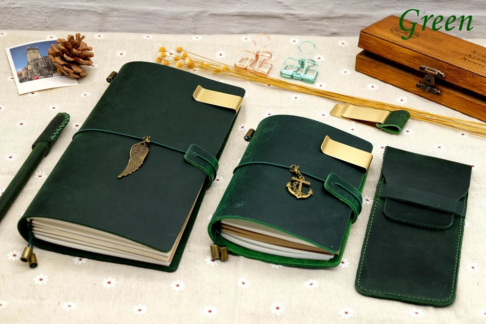 Vintage Genuine Leather Traveler’s Notebook