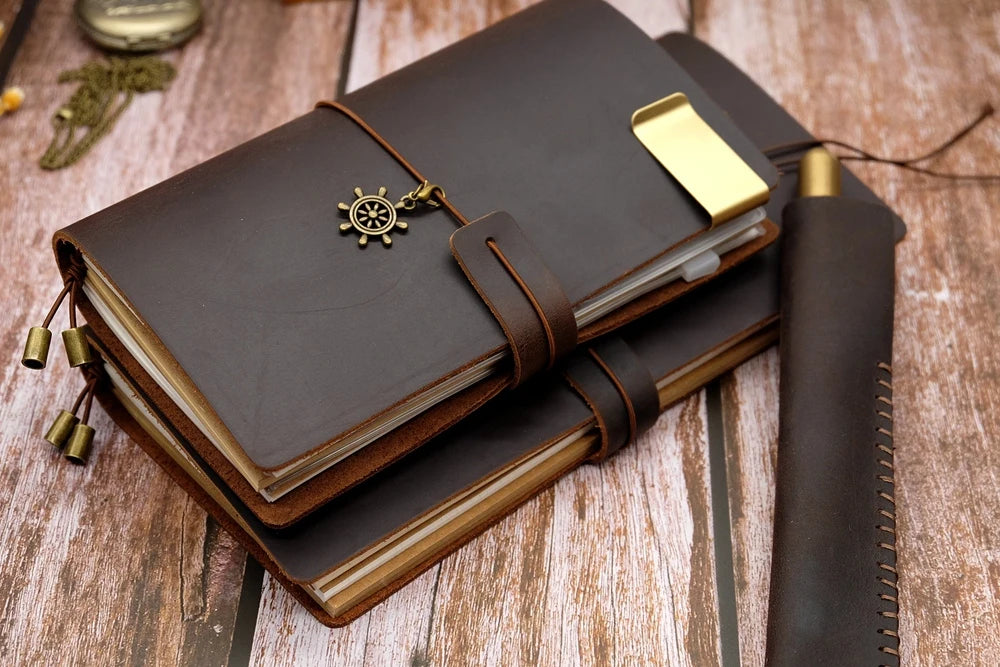 Vintage Genuine Leather Traveler’s Notebook