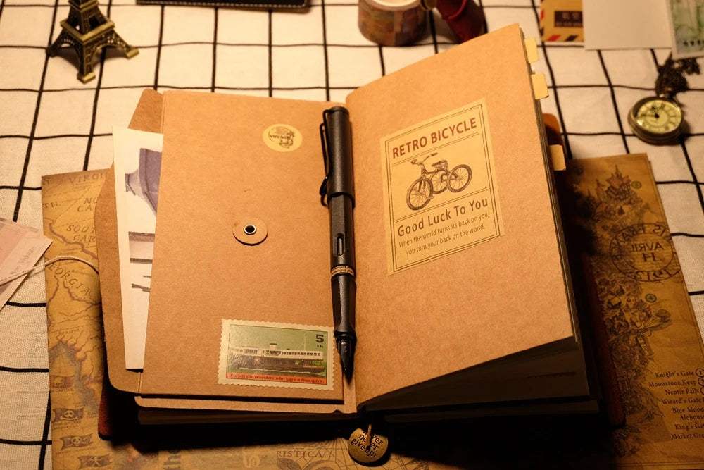 Vintage Genuine Leather Traveler’s Notebook