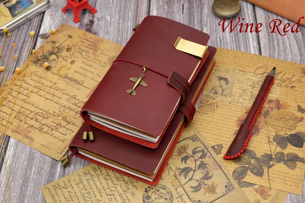 Vintage Genuine Leather Traveler’s Notebook