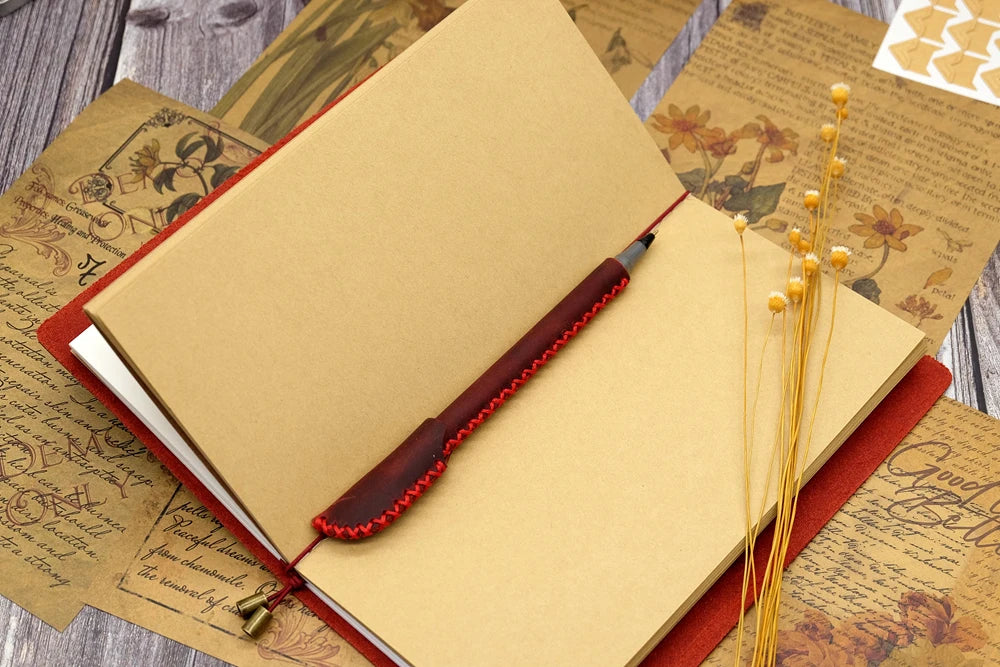 Vintage Genuine Leather Traveler’s Notebook