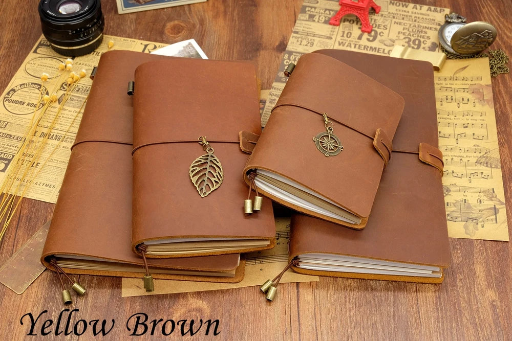 Vintage Genuine Leather Traveler’s Notebook