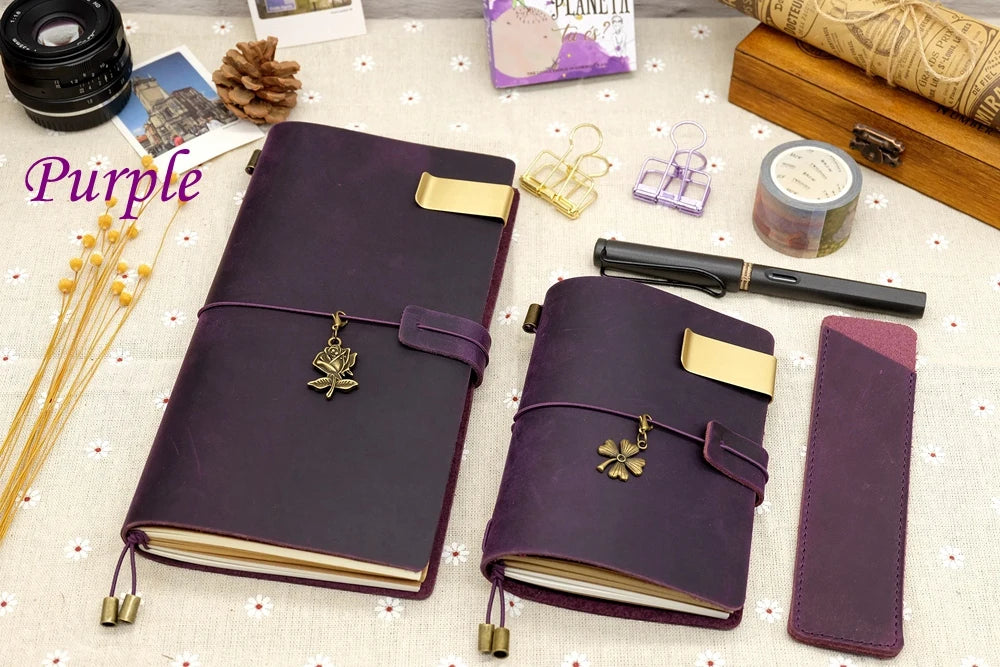 Vintage Genuine Leather Traveler’s Notebook