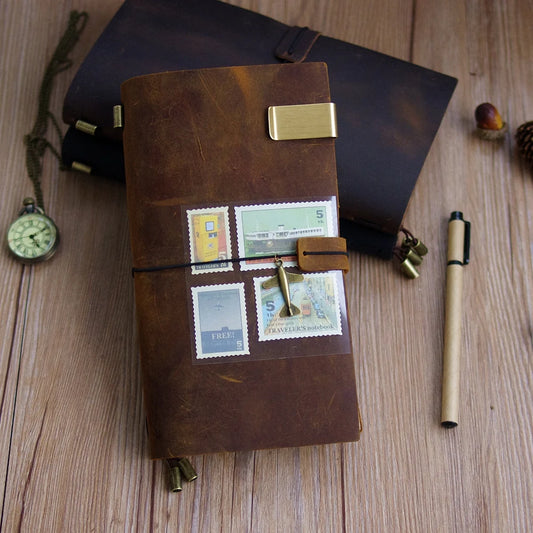 Vintage Genuine Leather Traveler’s Notebook