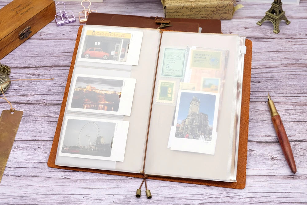 Vintage Genuine Leather Traveler’s Notebook
