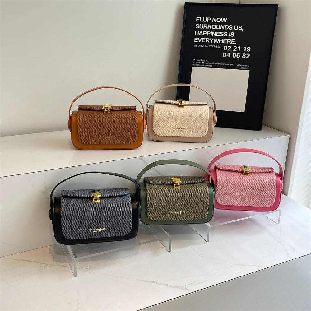 Simple & Chic Mini | Box-Shaped Crossbody Bag for Women