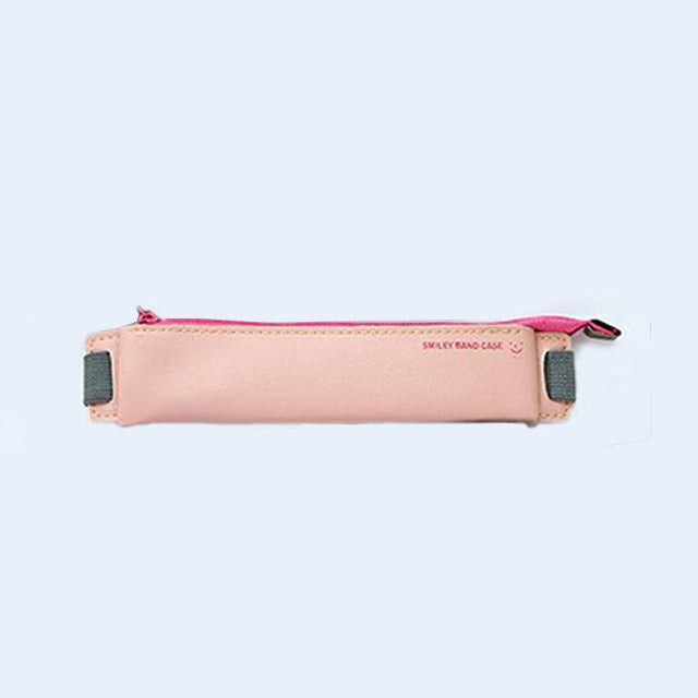 Leather Flexi book-pencil case