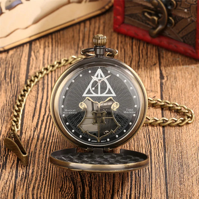 Limited Edition Vintage Harry Potter Musical Pocket Watch