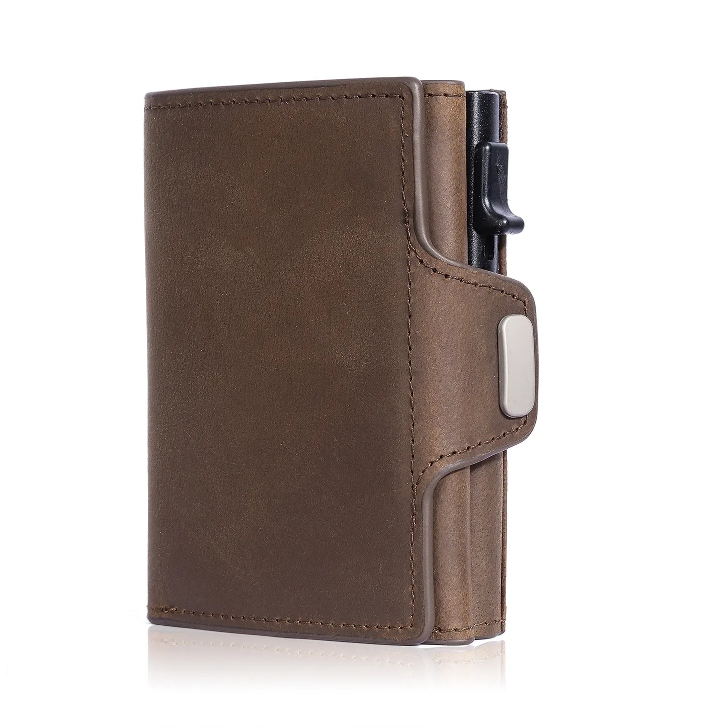 "Smart Style: Men and Women's RFID Leather Wallet"