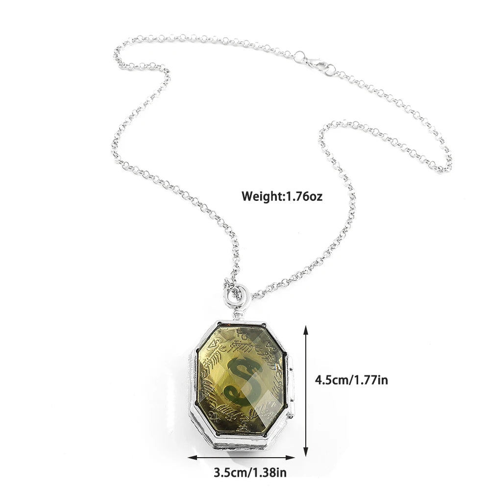 "Exclusive Harry Potter Salazar Slytherin's Locket Pendant"